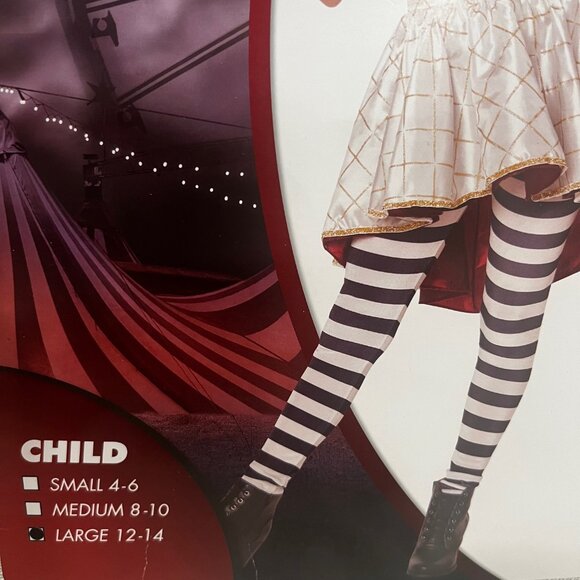 Twisted Trapeze Costume Girls Large 12-14 - Picture 14 of 14